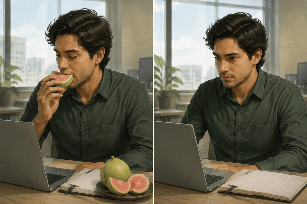 Blood sugar steadiness through slower carbohydrate handling