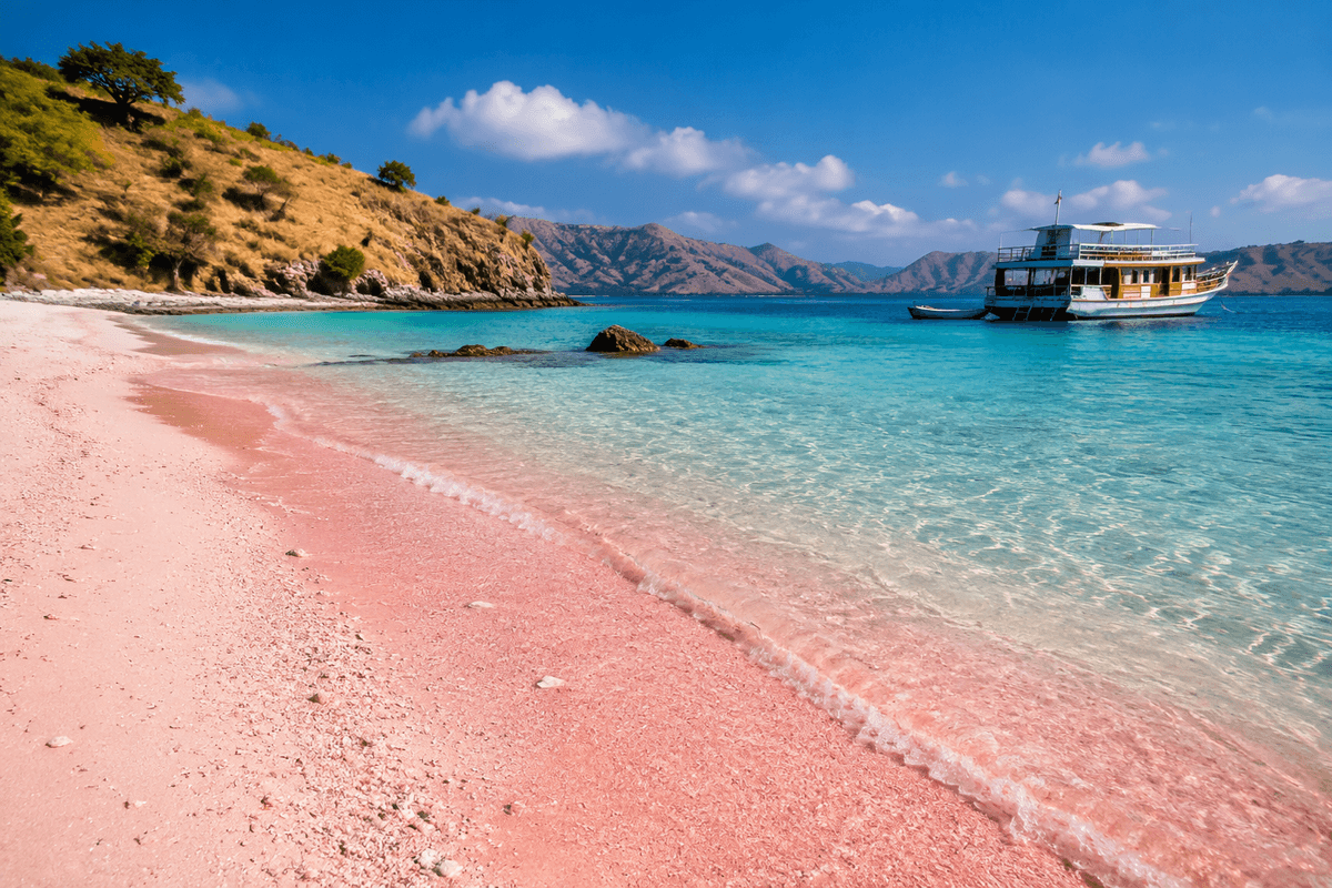 How To Visit The Pink Beaches In Komodo, Indonesia