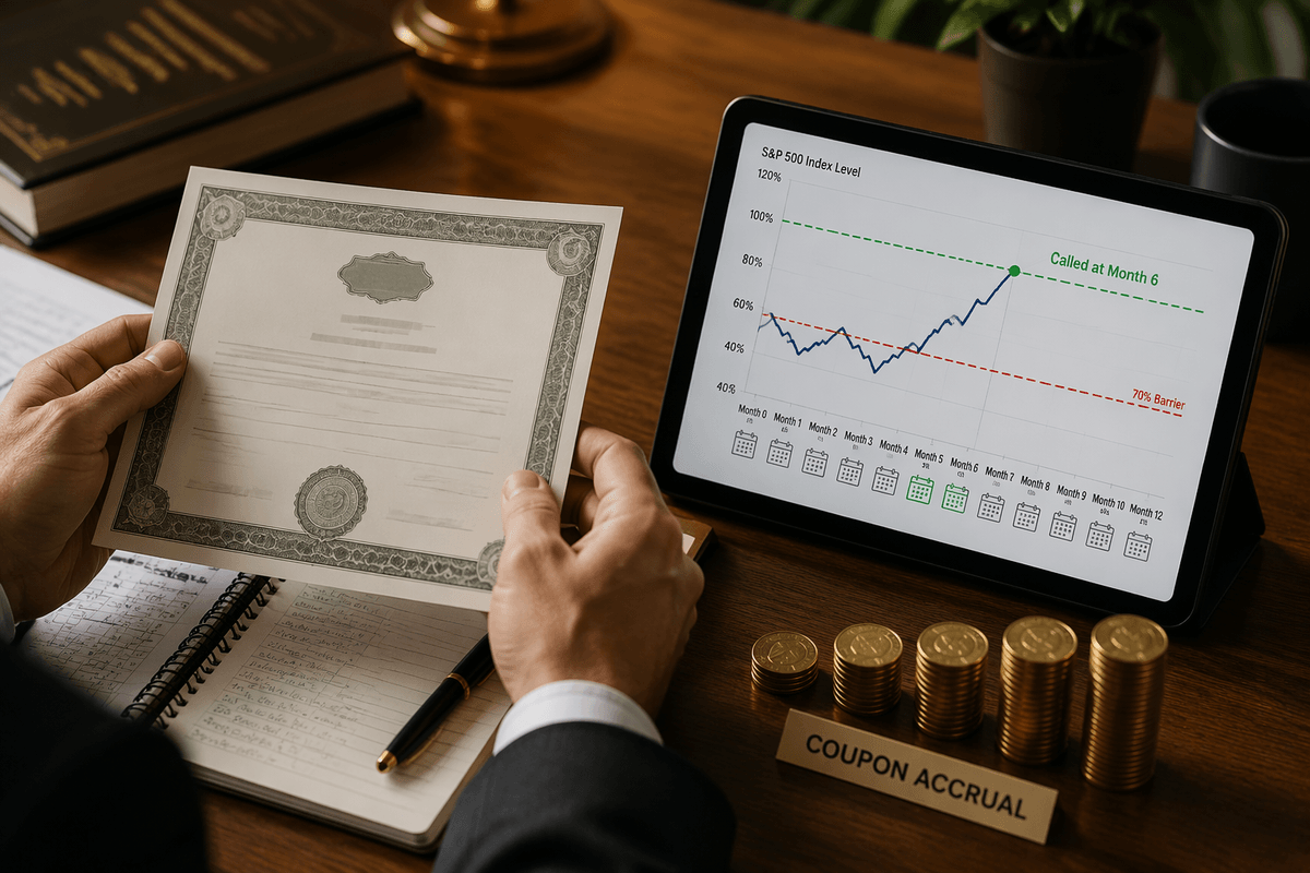Build a simple payoff example you can follow