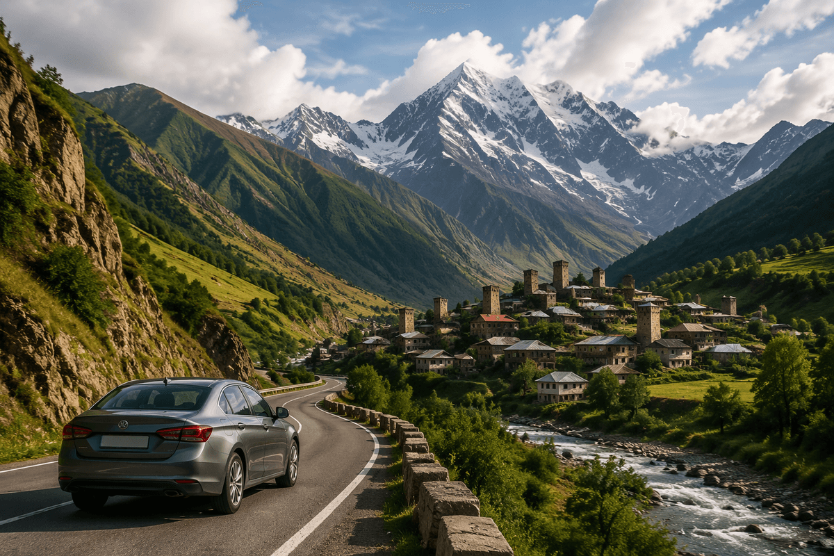 Exploring Georgia's Mountain Villages by Road