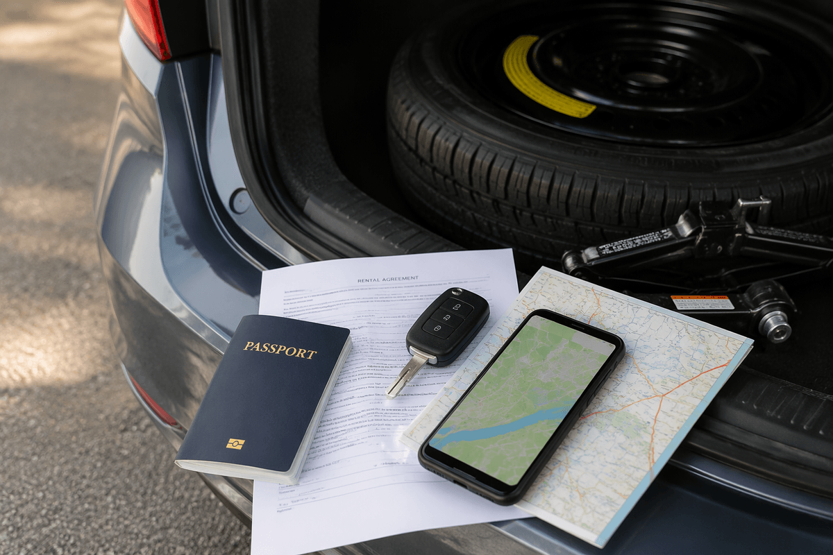 Car, fuel, permits, and safety basics